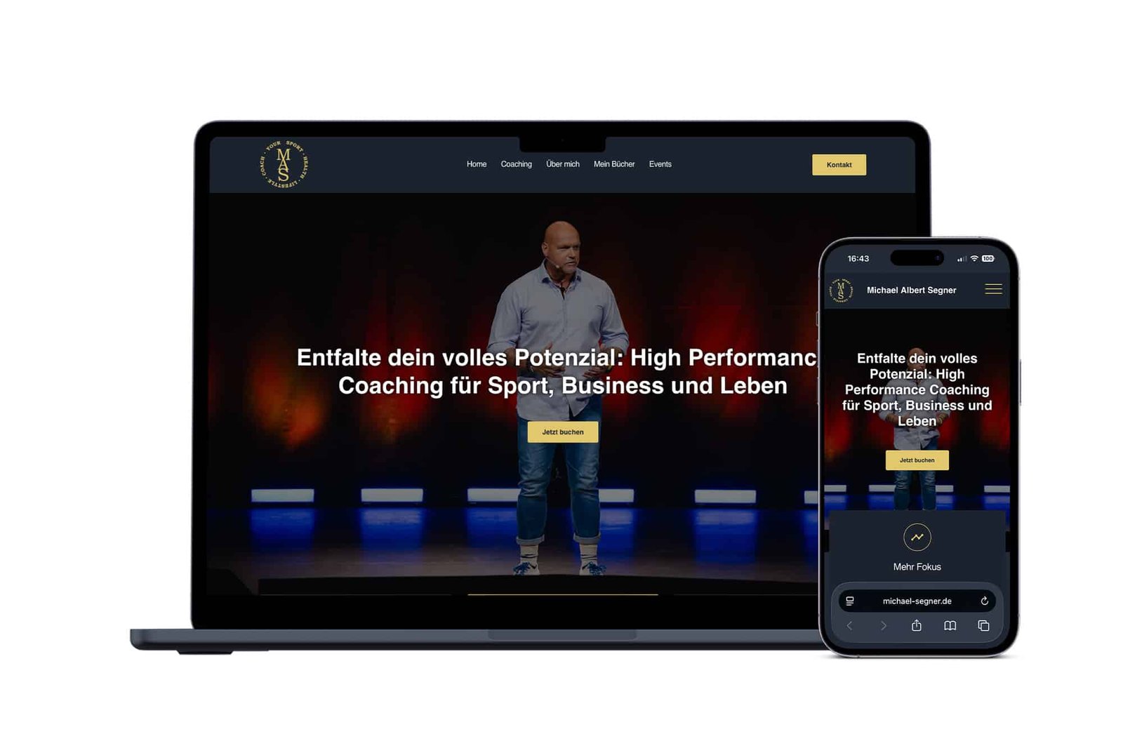 michael-segner.de Website