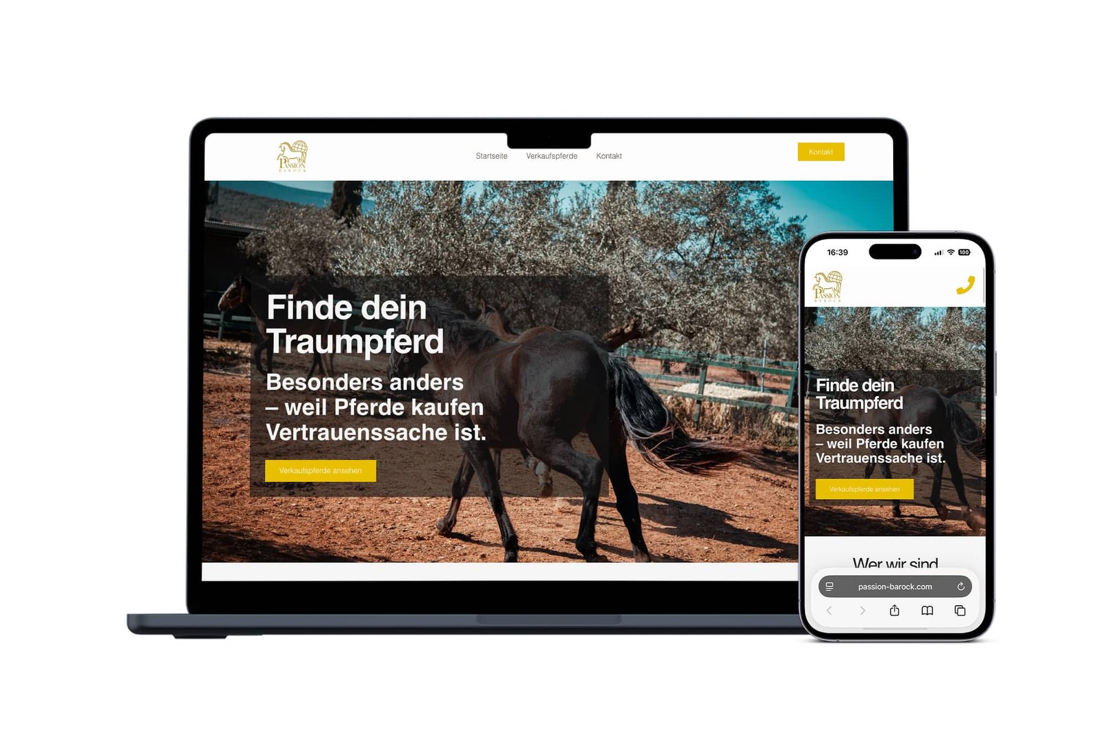 passion-barock.com Website