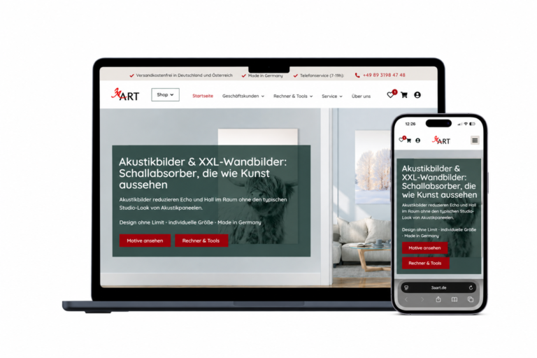 Website von 3aART